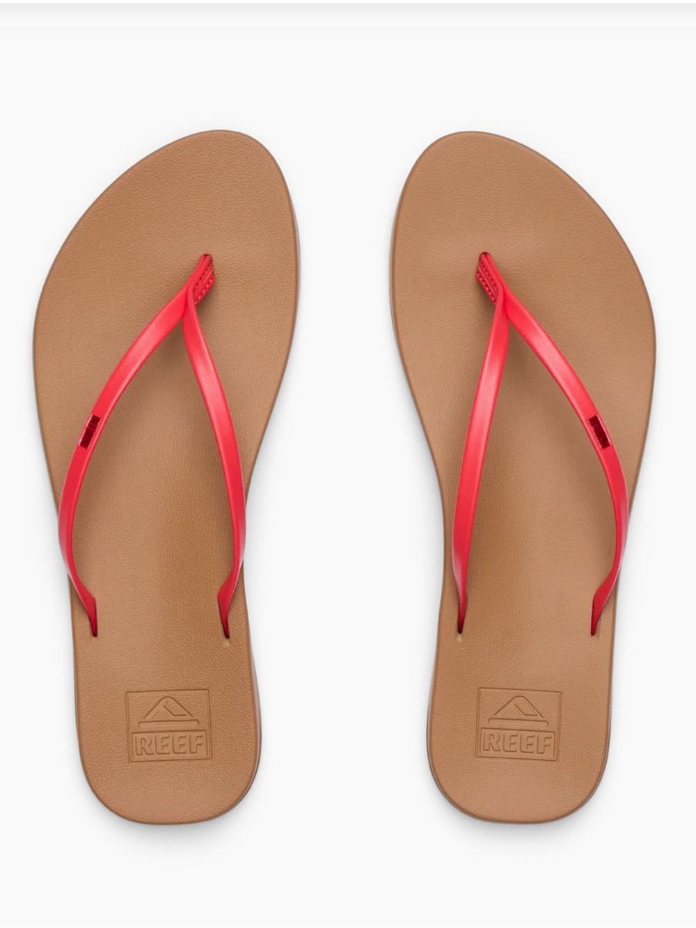 Reef Women’s Hibiscus Red Flip Flop Sandals